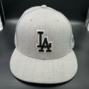 Los Angeles Dodgers Fitted Baseball Hat - 7 3/8